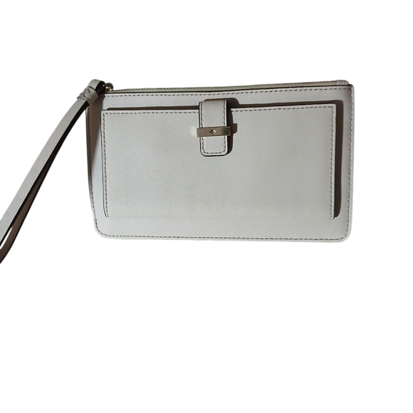 NWOT Kate Spade Cream Wristlet Clutch - Picture 1 of 5